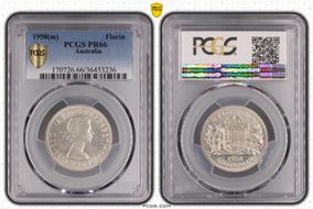1958(m) Florin PR66