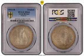 1911-B Trade$ Prid-21 MS62