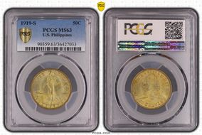 1919-S 50C MS63