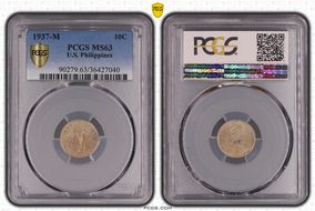 1937-M 10C MS63