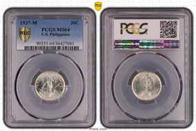 1937-M 20C MS64