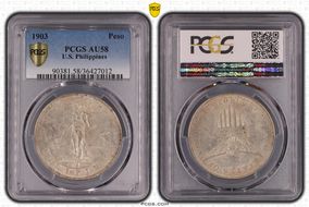 1903 Peso AU58