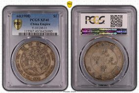 (1908) $1 Y-14 LM-11 XF40