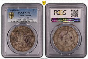 (1908) $1 Y-14 LM-11 XF40
