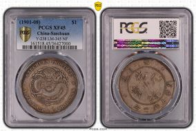 (1901-08) $1 LM-345 NF 庫 CN XF45