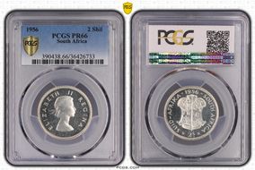 1956 2 Shil PR66