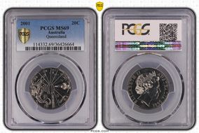 2001 20C Queensland MS69