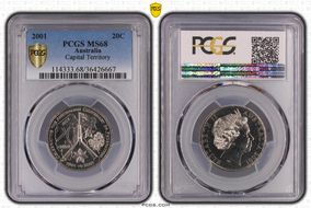 2001 20C Capital Territory MS68