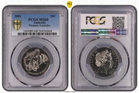 2001 20C Western Australia MS68