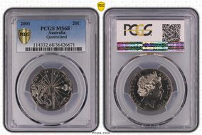 2001 20C Queensland MS68