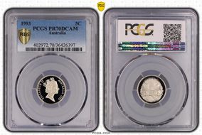 1993 5C PR70DCAM