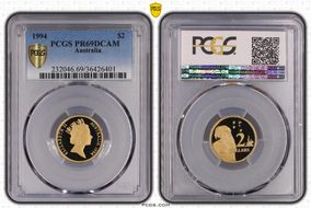 1994 $2 PR69DCAM