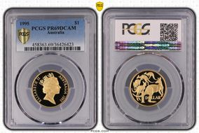 1995 $1 PR69DCAM