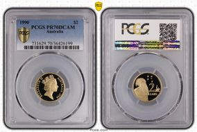 1990 $2 PR70DCAM