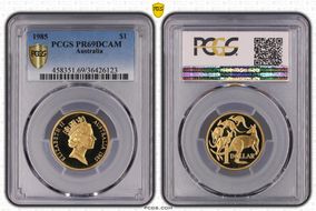 1985 $1 PR69DCAM