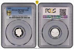2003 5C Silver PR70DCAM