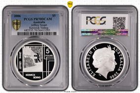 2006 $5 Jeffrey Smart Keswick Siding PR70DCAM