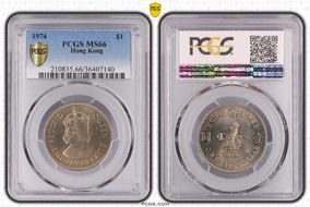 1974 $1 MS66
