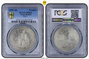 1898 (B) Trade$ Prid-7 MS62