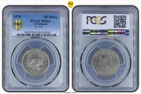 1975 50 Dong F.A.O. MS63