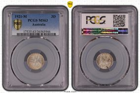 1921-M 3D MS63