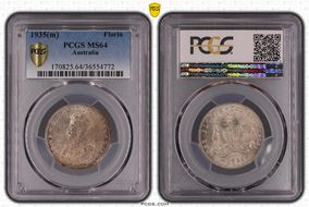 1935(m) Florin MS64