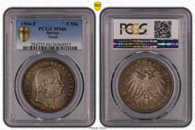 1904-E 5 Mk Death J-133 MS66