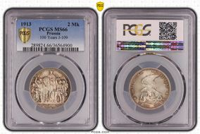 1913 2 Mk 100 Years J-109 MS66