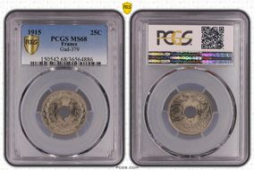 1915 25C Gad-379 F-170 MS68