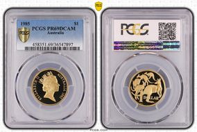1985 $1 PR69DCAM