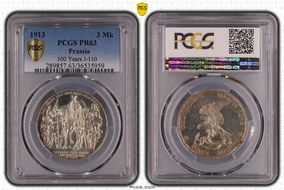 1913 3 Mk 100 Years J-110 PR63