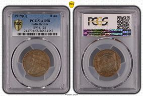 1919(C) 8 An SW-8.128 AU58