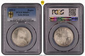 1890-C Rupee SW-6.112 MS65+