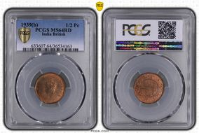 1939(B) 1/2 Pc SW-9.258 MS64RD