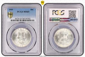 1959 50C MS65