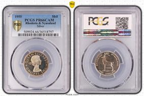 1955 Shil Silver PR66CAM