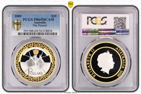 2000 $10 The Present PR69DCAM