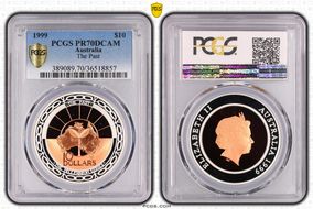 1999 $10 The Past PR70DCAM