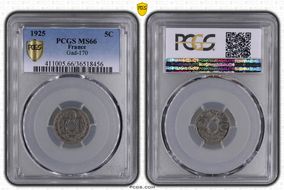 1925 5C Gad-170 F-122 MS66