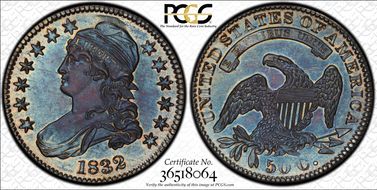 1832 50C PR65