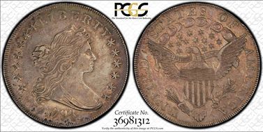 1798 $1 BB-121 AU55