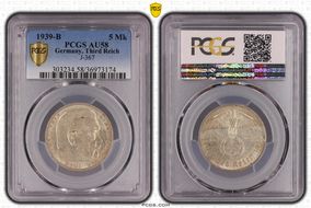 1939-B 5 Mk J-367 AU58