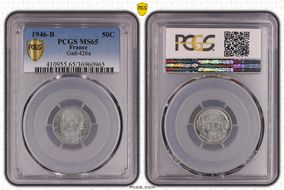 1946-B 50C Gad-426a F-194 MS65