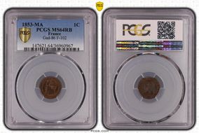 1853-MA 1C Gad-86 F-102 MS64RB