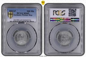 1923-F 200 Mk J-304 MS65
