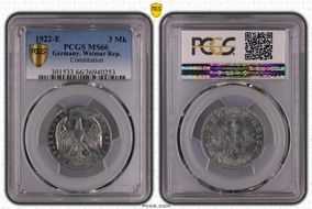 1922-E 3 Mk Constitution J-303 MS66