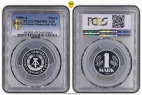 1986-A Mark PR69DCAM