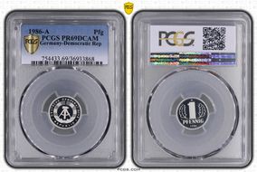 1986-A Pfg PR69DCAM