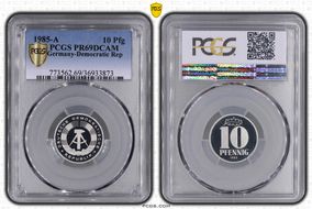 1985-A 10 Pfg PR69DCAM