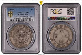(1908)34 $1 LM-465 Cld. Conn. XF45